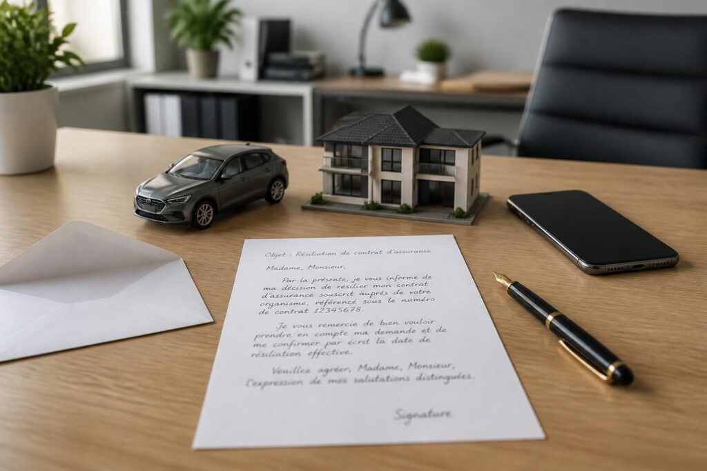 découvrez nos modèles de lettres pour résilier facilement votre assurance auto, habitation ou mobile. guides pratiques et exemples prêts à l'emploi pour simplifier vos démarches.